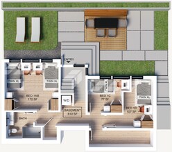 Lower Level Shared-Standard floor plan